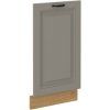 Kuchyňská skříňka Stilo ClayGRAR - ZM 713 x 446 cm dvířka pro vestavnou myčku, Clay Grey + Artisan