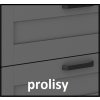Kuchyňská skříňka Luna DustGRAR - ZM 570 x 596 cm dvířka pro vestavnou myčku