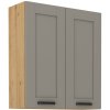 Kuchyňská skříňka Luna ClayGRAR - horní 80 G-90 2F