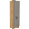 Kuchyňská skříňka Luna ClayGRAR - 60 LO-210 2F sloupek pro zabudování lednice