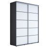 Šatní skříň Majda plus - šířka 120 cm, výška 242 cm