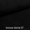 tkanina obiciowa plusz kronos 07 czarny
