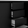 Komoda Simplicity 236 černá MAT
