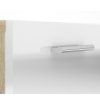 Komoda Pedro 508 oak/bílý lesk
