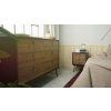 Skříň Rain černá MAT/ořech