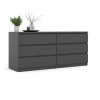 Komoda Simplicity 232 černý mat