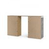 Čelo postele Simplicity 135 šíře 140 cm beton/bílý lesk
