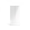 Skříň Simplicity 287 bílý lesk
