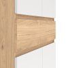 Botník Simplicity 210 jackson hickory/bílá