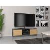 TV stolek Malvína 120 antracit/dub artisan