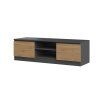 TV stolek Malvína 120 antracit/dub artisan