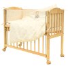 112 2 povleceni do postylky 7dilne scarlett meda do postylky baby 90 x 41 cm bezova