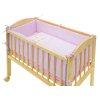 115 3 povleceni do postylky 7dilne scarlett meda do postylky baby scarlett 90 x 41 cm ruzova