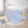 529 povleceni do postylky 2dilne scarlett meda modre 100 x 135 cm