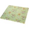 667 2 hraci deka scarlett mracek do ohradky klara zelena 140 x 130 cm