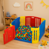 1126 plastova ohradka scarlett meda barevna 116 x 116 cm