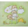 2698 3 povleceni do postylky 3dilne scarlett mracek zelena 90 x 120 cm