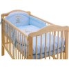 2707 1 povleceni do postylky 3dilne scarlett meda modra 100 x 135 cm