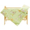 3705 2 povleceni do postylky 2dilne scarlett mracek zelena 90 x 120 cm