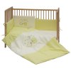 3783 6 povleceni do postylky 6dilne scarlett mesicek zelena 100 x 135 cm