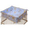 4836 2 matrace mracek do ohradky honzik a tofa modra 98 x 78 cm