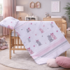 11430 povleceni do postylky 2dilne scarlett pupis ruzova 90 x 120 cm