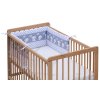 5012 5 mantinel do postylky 4dilny scarlett gusto 180 x 30 cm modra