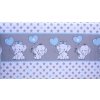 5012 7 mantinel do postylky 4dilny scarlett gusto 180 x 30 cm modra