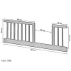 6146 2 valendova bocnice k postylce 120 cm bila