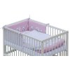 6254 6 detska postylka s kompletni vybavou scarlett 120 x 60 cm toro ruzova