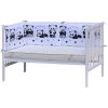 6734 3 mantinel do postylky 4dilny scarlett panda 210 x 40 cm bila