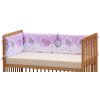 7163 4 mantinel do postylky 4dilny scarlett lucy 180 x 30 cm ruzova
