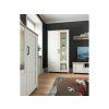 LOKSA komoda KOM1D4S borovice bílá anderson
