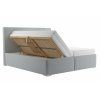 Postel Daris 180x200 šedá