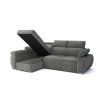 Sedací souprava Bodie levá Aragon hnědošedá