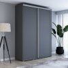 Šatní skříň Zuza šířka 120 cm, hloubka 45 cm, výška 242 cm