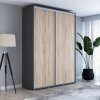 Šatní skříň Zuza  šířka 180 cm, hloubka 45 cm, výška 242 cm