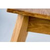BRADOP Rozkládací jídelní stůl GERY 140(180/220)x90x75 masiv dub (Povrchová úprava Dub)