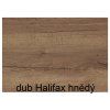 dub Halifax hnědý
