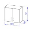 BRADOP Nástavec sestavy Office C535