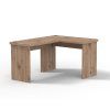 BRADOP Psací stůl rohový CASPER 150×120 (Barevné provedení P - PŘÍRODNÍ)