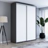 Šatní skříň Baryla šířka 100 cm, výška 220 cm, hloubka 61 cm
