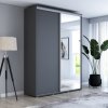 Šatní skříň Baryla 1 šířka 130 cm, výška 220 cm, hloubka 61 cm