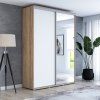 Šatní skříň Baryla 1  šířka 170 cm, výška 220 cm, hloubka 61 cm
