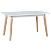 OSLO 7 white; legs natural beech. (1)
