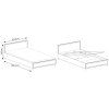 windsor 16 slozko 160 z pojemnikiem 160x200 na nozkach eleganckie stylowe do poko sMNe2d3
