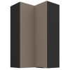 60x60 GN 108 2F (90°) ARIA TA BL
