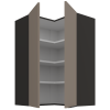 60x60 GN 90 2F (90°) ARIA TA BL