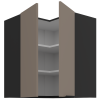 60x60 GN 72 2F (90°) ARIA TA BL