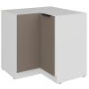 90x90 DN 2F BB ARIA TA WH
